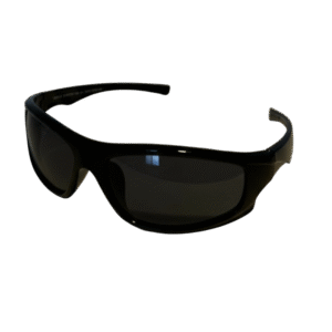 Lunettes de festival verres noirs Lunettes de festival verres noirs vue de profil