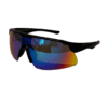 Lunettes de vitesse verres miroir vue de profil