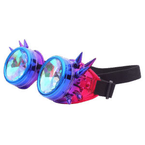 Lunettes kaléidoscope effet diffraction Lunettes kaléidoscope à effet diffraction